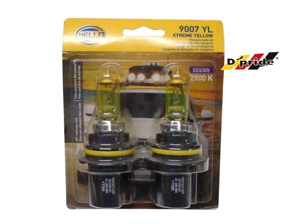 FOCO (9007) 12V 65/55W 2800 KELVIN YELLOW LIGHT JGO HELLA