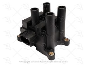 BOBINA IGN FORD COURIER 01-09 4L 1.6L/ECOSPORT 04-08/ESCAPE 01-04 4L 2.0L/FIESTA 03-10 4L 1.6L/FOCUS 00-04 4L 2.0L/IKON  01-07/KA 01-08 4L 1.6L/MONDEO 01-06 4L 2.0L/RANGER 01-12 4L 2.3L