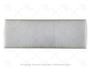 FILTRO CABINA GM CHEVY 94-12 1.6L 1.4L/TORNADO 04-19/ASTRA 00-01 1.8L/TIGRA 1999 L4 1.6L 147X408X17MM