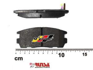 BALATA TRAS CERA GM CAPTIVA 08-15/EQUINOX 07-17/GMC TERRAIN 11-17/PONTIAC TORRENT 07-09/SUZUKI XL7 07-09