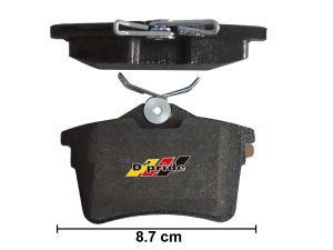 BALATA TRAS CERA PAGID PEUGEOT PARTNER 13/308 09-11