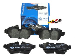 BALATA TRAS CERA PAGID MINI COOPER 06-11/COOPER S 09-10