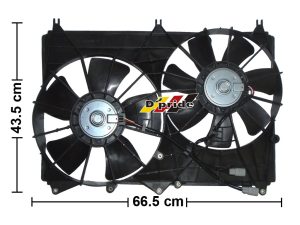 MOTOVENTILADOR COMPLETO SUZUKI GRAND VITARA 09-15 DOBLE C/A