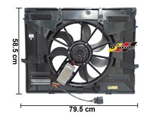 MOTOVENTILADOR COMPLETO VW TOUAREG 04-09/AUDI Q7 07-15/PORSCHE CAYENNE 03-10 SENCILLO