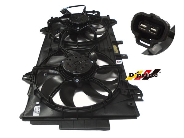 MOTOVENTILADOR COMPLETO MAZDA 6 11-13 V6 3.7L DOBLE C/A S/RESISTENCIA - Imagen 3