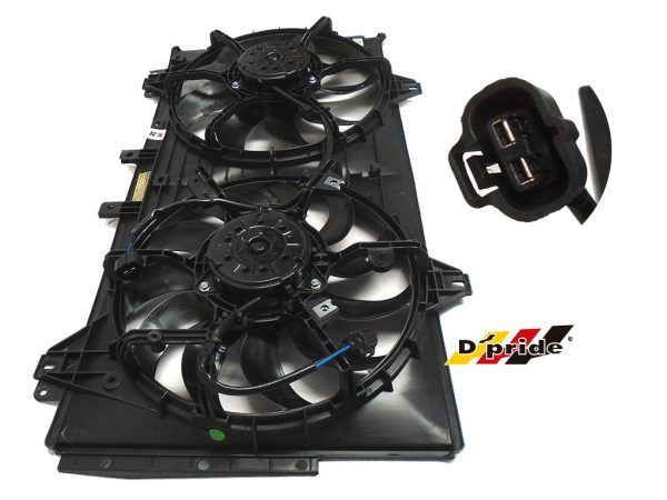 MOTOVENTILADOR COMPLETO MAZDA 6 11-13 V6 3.7L DOBLE C/A S/RESISTENCIA - Imagen 4