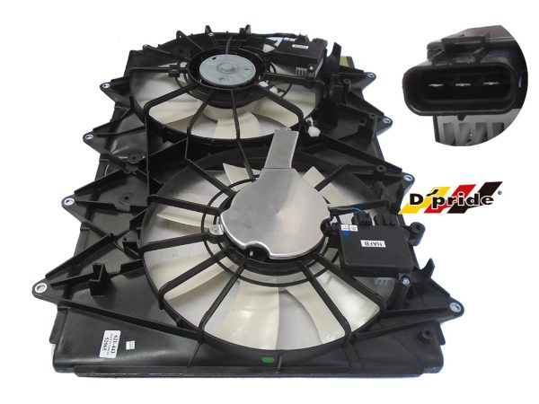 MOTOVENTILADOR COMPLETO MAZDA CX9 10-14 DOBLE C/A - Imagen 3