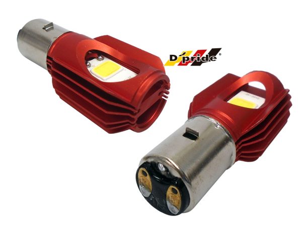 FOCO (H2) LUZ LED BASE ROJO 12V 18W MOTO - Imagen 2