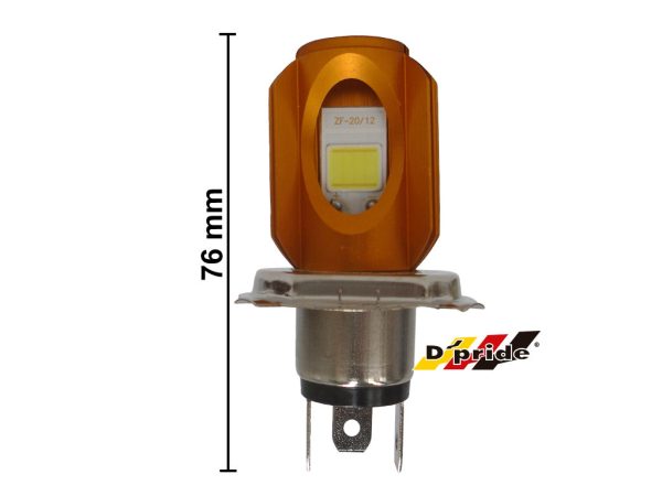 FOCO (H4) LUZ LED BASE AMARILLO 12V 18W MOTO