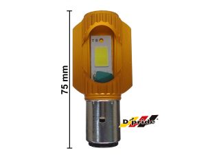 FOCO (H2) LUZ LED BASE AMARILLO 12V 12W MOTO