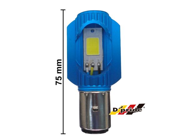 FOCO (H2) LUZ LED BASE AZUL 12V 12W MOTO