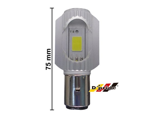 FOCO (H2) LUZ LED BASE PLATA 12V 12W MOTO