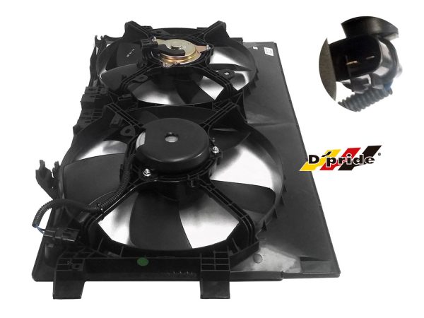 MOTOVENTILADOR COMPLETO MITSUBISHI OUTLANDER 07-13 V6 3.0L DOBLE C/A - Imagen 4