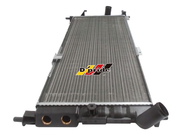 RADIADOR GM CHEVY JOY/MONZA/POP/SWING/VAGONETA/TIGRA 94-09 MANUAL ESTANDAR ALUMINIO PLASTICO  CON AIRE ACONDICIONADO   C/B - Imagen 4