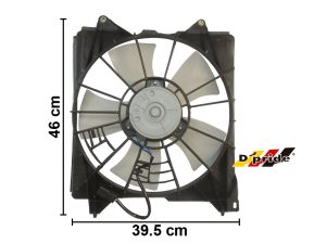 MOTOVENTILADOR COMPLETO HONDA ACCORD 08-12 L4 2.4L SENCILLO P/RAD