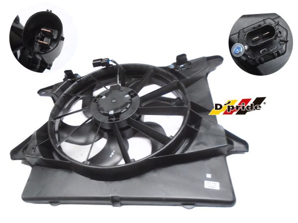 MOTOVENTILADOR COMPLETO CADILLAC SRX 10-16 V6 3.6L SENCILLO C/A - Imagen 3