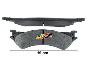 BALATA TRAS CERA HD FORD ECONOLINE E150 2007/ECONOLINE E250 95-07/ECONOLINE E350 99-05/ECONOLINE E350 06-07 SUPER DUTY/ECONOLINE WAGON 1999