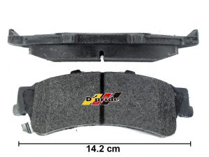 BALATA TRAS CERA GM ASTRO 03-05/SILVERADO 01-06/SUBURBAN 2000/TAHOE 00-01/GMC SAFARI 03-05/SIERRA 01-06/YUKON 00-02/CADILLAC DEVILLE 00-05/DTS 06-11