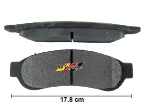 BALATA TRAS CERA FORD F350 05-07 SUPER DUTY/LOBO 06-08