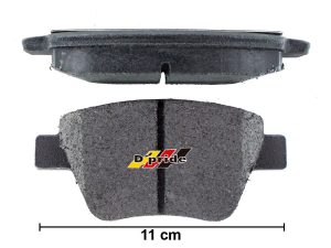 BALATA TRAS CERA AUDI A3 11-13/VW CADDY 14-16/TIGUAN 12-14/BEETLE 12-13/BORA 2010/JETTA NUEVO 11-17/JETTA BICENTENARIO 2011/JETTA CLASICO/PASSAT 11-15/GOLF 12-14