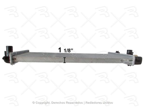 RADIADOR GM CAVALIER 03-04/PONTIAC SUNFIRE 02-05 L4 2.4L 2.2L AUTOMATICO ALUMINIO PLASTICO  TS 26 X 15 3/16 X 28.57MM - Imagen 5