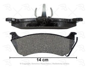 BALATA TRAS M BENZ ML320 98-03/ML430 1999/ML350 03-05