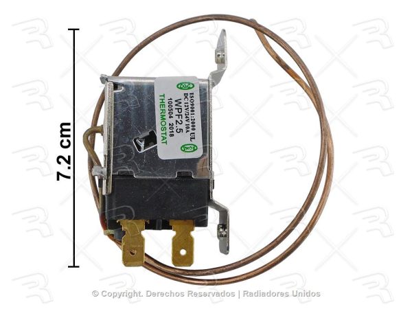 SENSOR TEMPERATURA EVAPORADOR UNIV PRE-AJUSTADO C/CAPILLAR (TERMOSTATO ELECTRONICO)