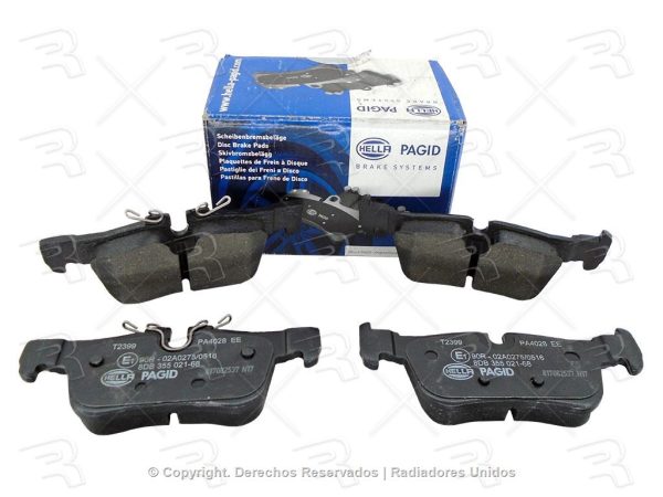 BALATA TRAS CERA BMW X1 14-17/MINI COOPER CLUBMAN 14-15/COUNTRYMAN 16-19 - Imagen 2