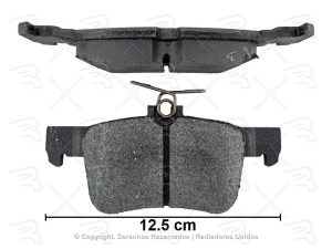 BALATA TRAS CERA FORD FUSION 13-17/EDGE 16-18/LINCOLN MKZ 13-17