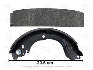 BALATA TRAS CERA NISS SENTRA 08-12/VERSA 2012/CHRY CALIBER/SEBRING 07-09/PATRIOT/COMPASS 08-17/AVENGER 08-11