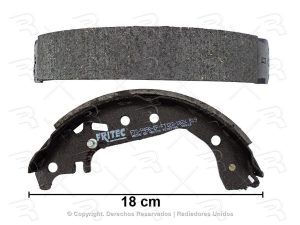 BALATA TRAS CER TOYOTA YARIS 17-20