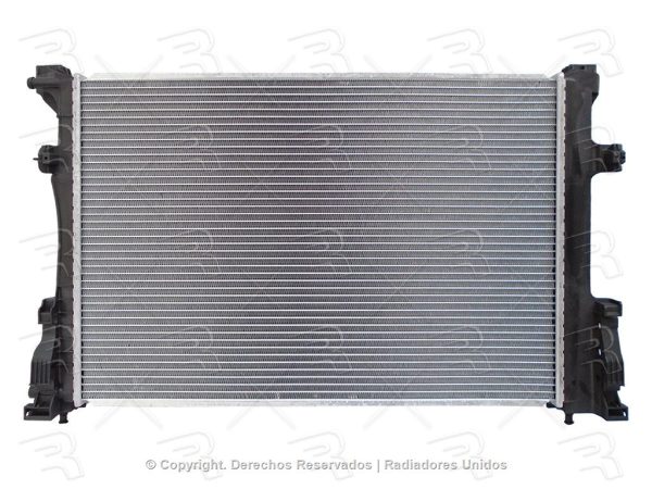 RADIADOR M BENZ  CLA250 13-18/GLA250 14-18/A250 14-18/A250 13-15 L4 2.0L AUTOMATICO ALUMINIO PLASTICO - Imagen 2