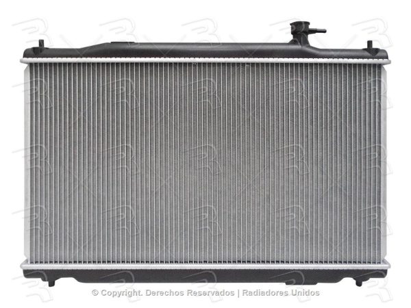 RADIADOR HONDA CR-V 07-09 L4 2.4L AUTOMATICO ALUMINIO PLASTICO ABRAZADERA NORMAL - Imagen 2