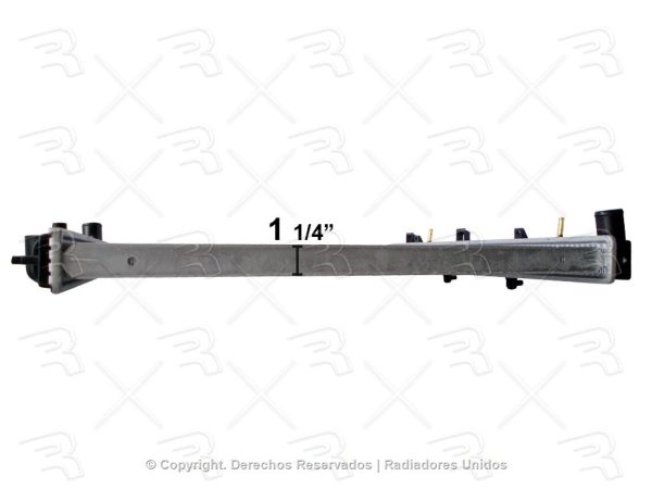 RADIADOR NISS FRONTIER 08-15/PATHFINDER 05-12/X-TERRA 05-07 V6 4.0L AUTOMATICO ALUMINIO PLASTICO  TOMAS CRUZADAS - Imagen 5