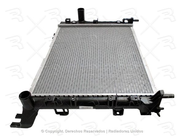 RADIADOR CHRY RAM CHARGER/DURANGO 00-03 V8 5.9L/DAKOTA 00-04 ALUMINIO PLASTICO S/GOLLETE - Imagen 4