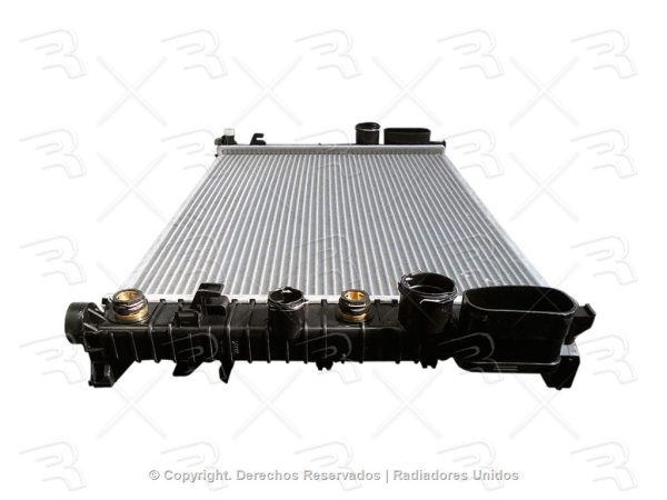 RADIADOR M BENZ E320 03-06 3.2L/E350 06-09 V6 3.5L AUTOMATICO ALUMINIO PLASTICO  C/ENFIRADOR HACIA MOTOR - Imagen 3