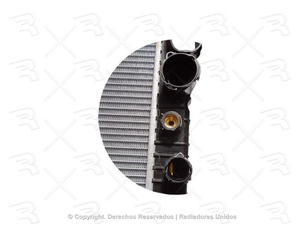 RADIADOR M BENZ E320 03-06 3.2L/E350 06-09 V6 3.5L AUTOMATICO ALUMINIO PLASTICO  C/ENFIRADOR HACIA MOTOR - Imagen 4