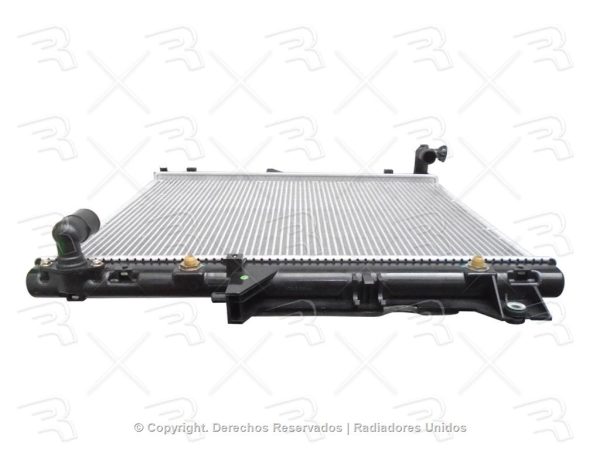 RADIADOR MITSUBISHI MONTERO SPORT 09-13 V6 3.0L AUTOMATICO ALUMINIO PLASTICO - Imagen 3