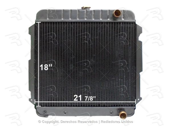 RADIADOR CHRY RAM SERIES 72-77 AUTOMATICO 3HIL (18X21 7/8)