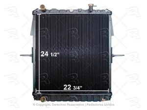 RADIADOR ISUZU ELF400/ELF450 04-13 24″ 1/2 x 22 15/16″