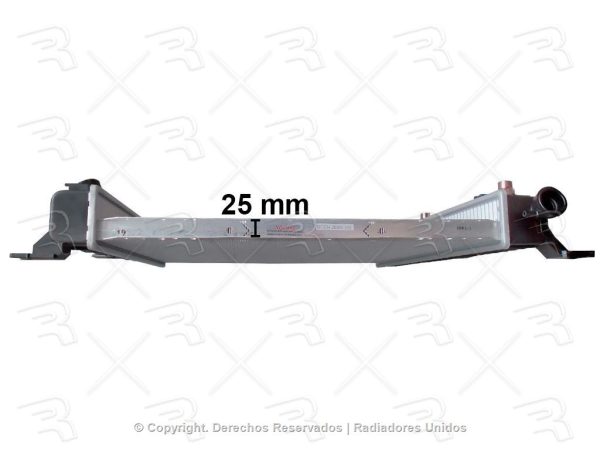 RADIADOR FORD EXPLORER 98-05/RANGER 95-09 V6 4.0L 3.0L AUTOMATICO ALUMINIO PLASTICO - Imagen 5