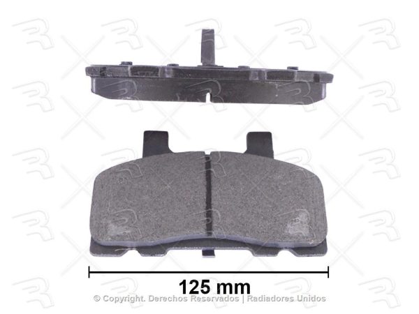 BALATA DEL METAL GM C1500/K1500 88-91/ASTRO/SAFARI 90-02/GMC C1500 88-90 - Imagen 4