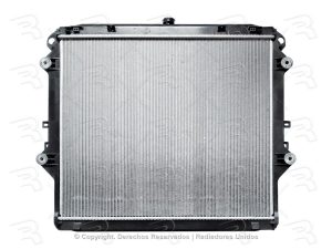 RADIADOR TOYOTA HILUX 16-20 L4 2.7L MANUAL ESTANDAR ALUMINIO PLASTICO