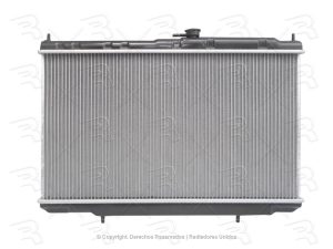 RADIADOR RENAULT SCALA 10-13 L4 1.6L  AUTOMATICO ALUMINIO PLASTICO