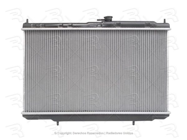 RADIADOR RENAULT SCALA 10-13 L4 1.6L  AUTOMATICO ALUMINIO PLASTICO - Imagen 2