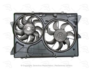 MOTOVENTILADOR COMPLETO FORD EXPLORER/FLEX/LINCOLN MKT 13-19 V6 3.5L DOBLE C/A