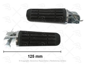 POSAPIES MOTO TRAS YAMAHA FZ-16 12-13/ JGO