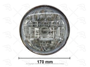 FARO MOTO HONDA CARGO-125 00-20/ C/BISEL 12 V