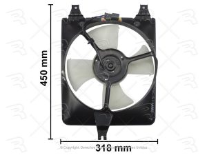 MOTOVENTILADOR COMPLETO HONDA ACCORD 98-02 L4 2.3L SENCILLO P/COND