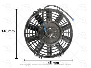 MOTOVENTILADOR COMPLETO UNIVERSAL 2 10 5/16 SENCILLO